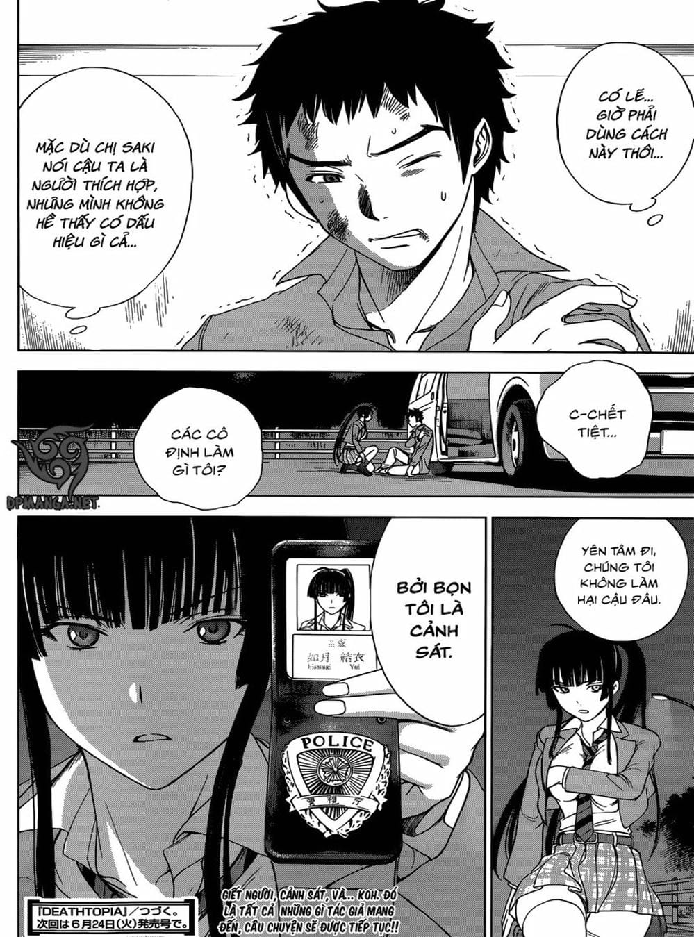 Truyện Tranh Sứ Giả Cái Chết - Deathtopia trang 7