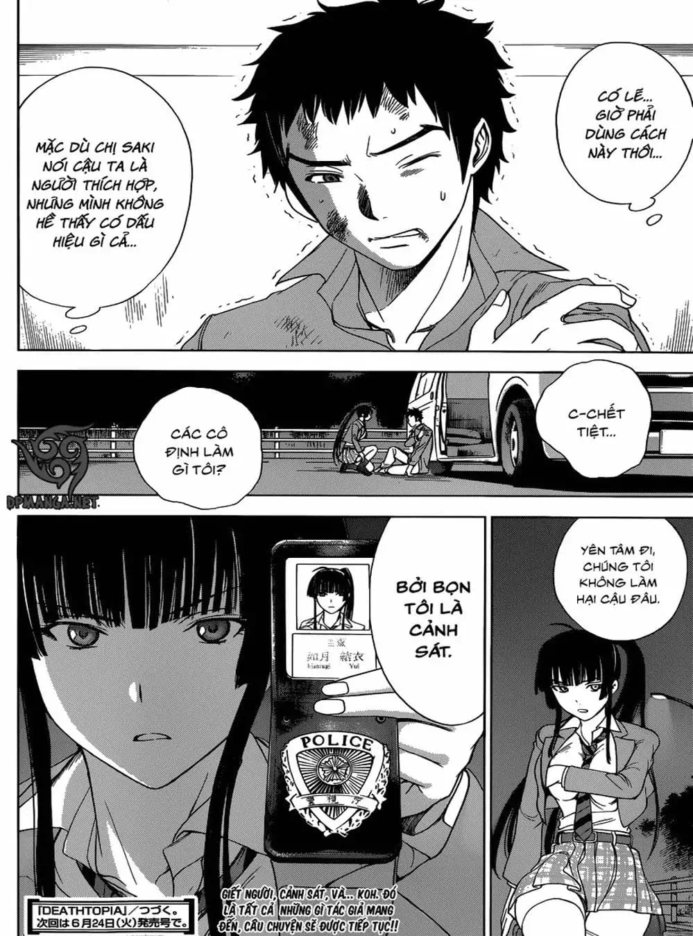 Truyện Tranh Sứ Giả Cái Chết - Deathtopia trang 7
