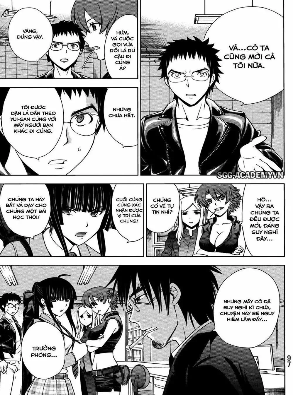 Truyện Tranh Sứ Giả Cái Chết - Deathtopia trang 7