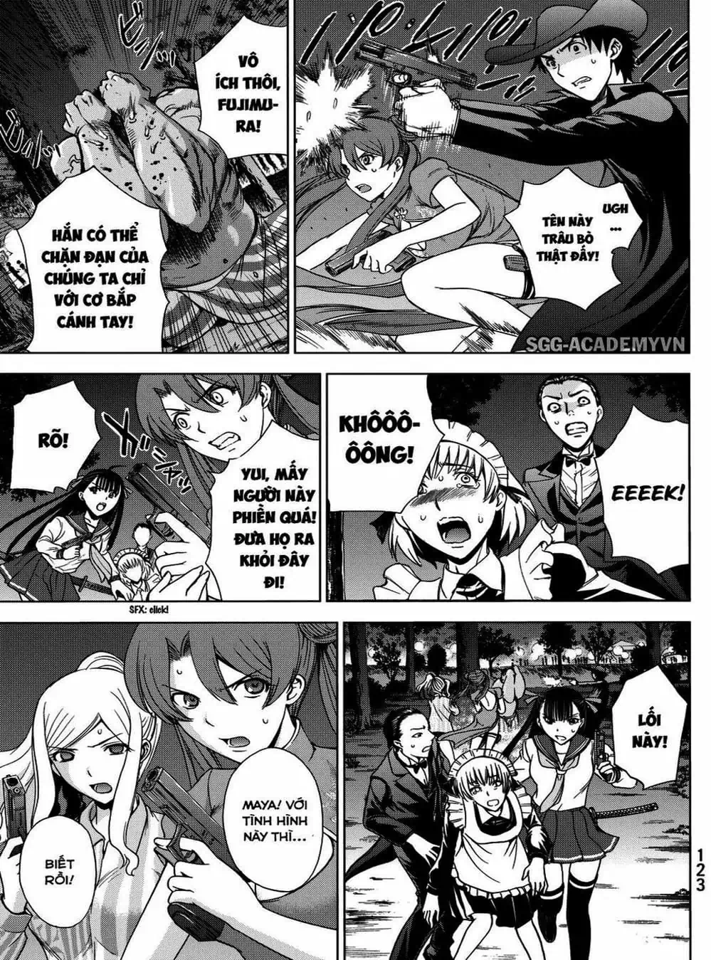 Truyện Tranh Sứ Giả Cái Chết - Deathtopia trang 7