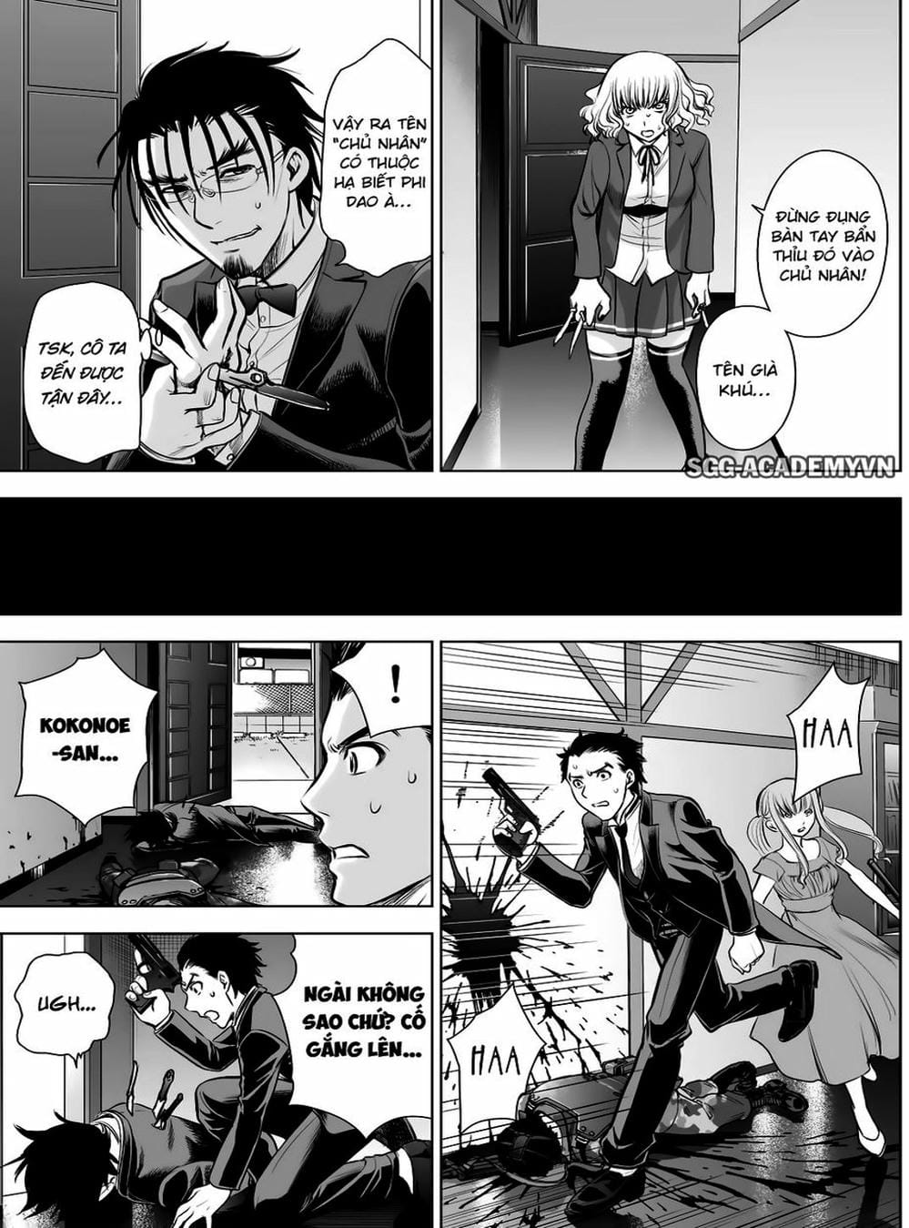 Truyện Tranh Sứ Giả Cái Chết - Deathtopia trang 7