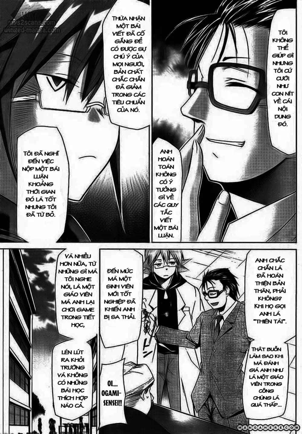 Truyện Tranh Thầy Giáo Lập Dị - Denpa Kyoushi trang 3