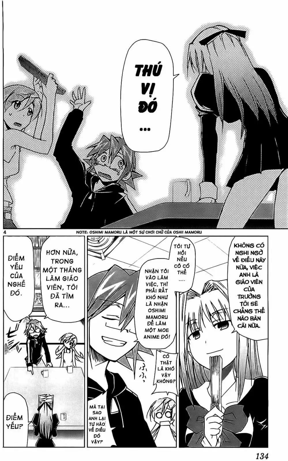 Truyện Tranh Thầy Giáo Lập Dị - Denpa Kyoushi trang 3