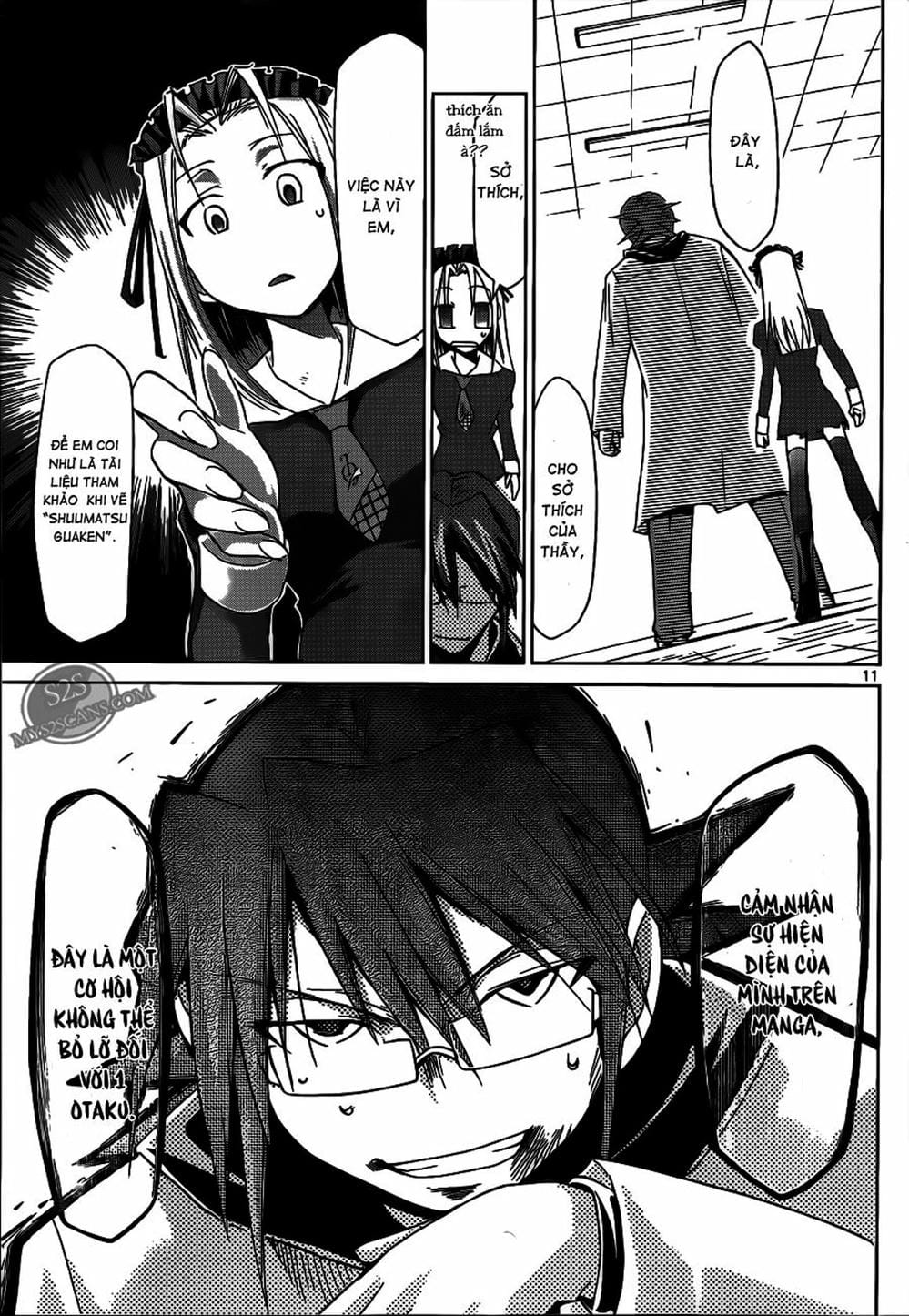 Truyện Tranh Thầy Giáo Lập Dị - Denpa Kyoushi trang 3