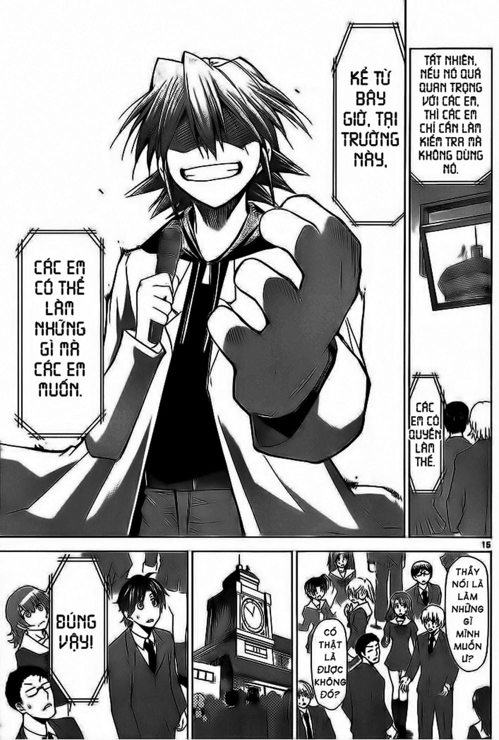 Truyện Tranh Thầy Giáo Lập Dị - Denpa Kyoushi trang 3