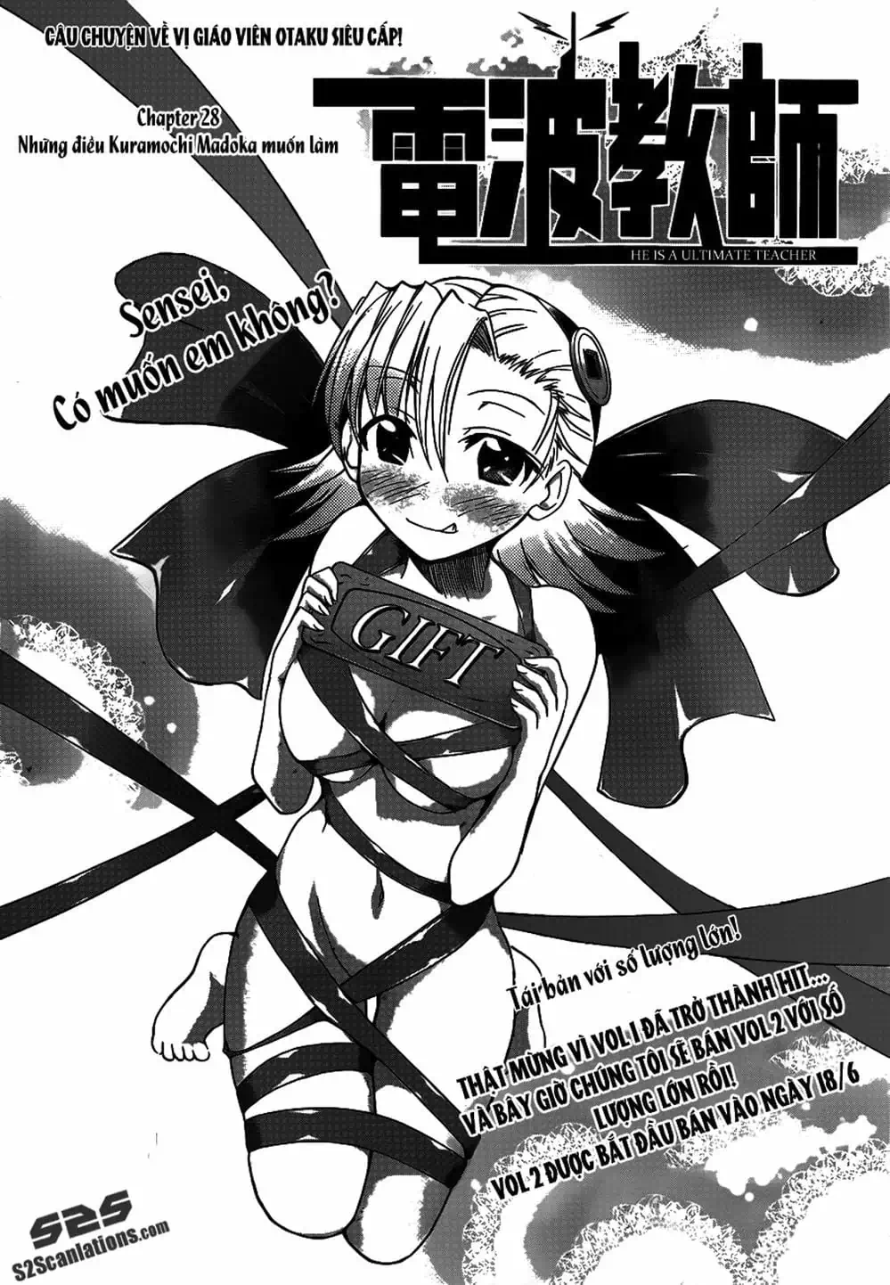 Truyện Tranh Thầy Giáo Lập Dị - Denpa Kyoushi trang 3