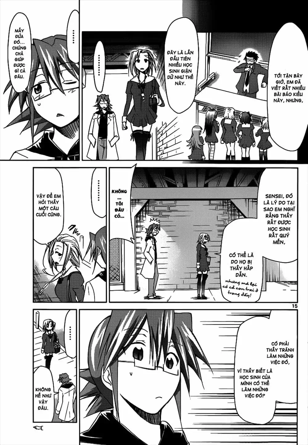 Truyện Tranh Thầy Giáo Lập Dị - Denpa Kyoushi trang 3