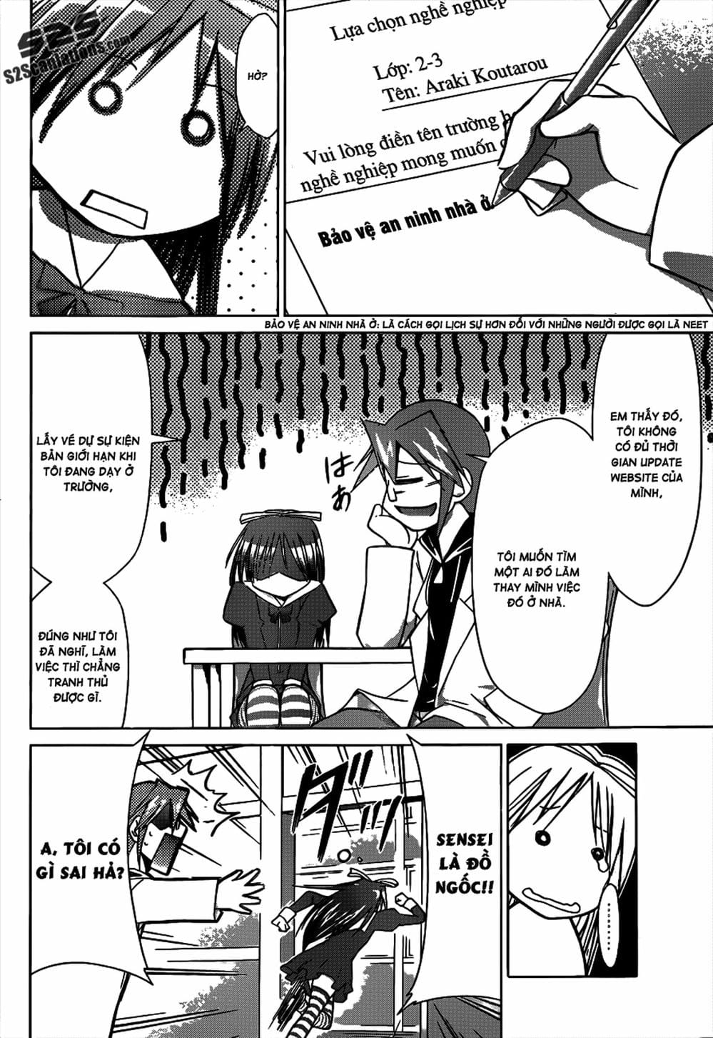 Truyện Tranh Thầy Giáo Lập Dị - Denpa Kyoushi trang 3