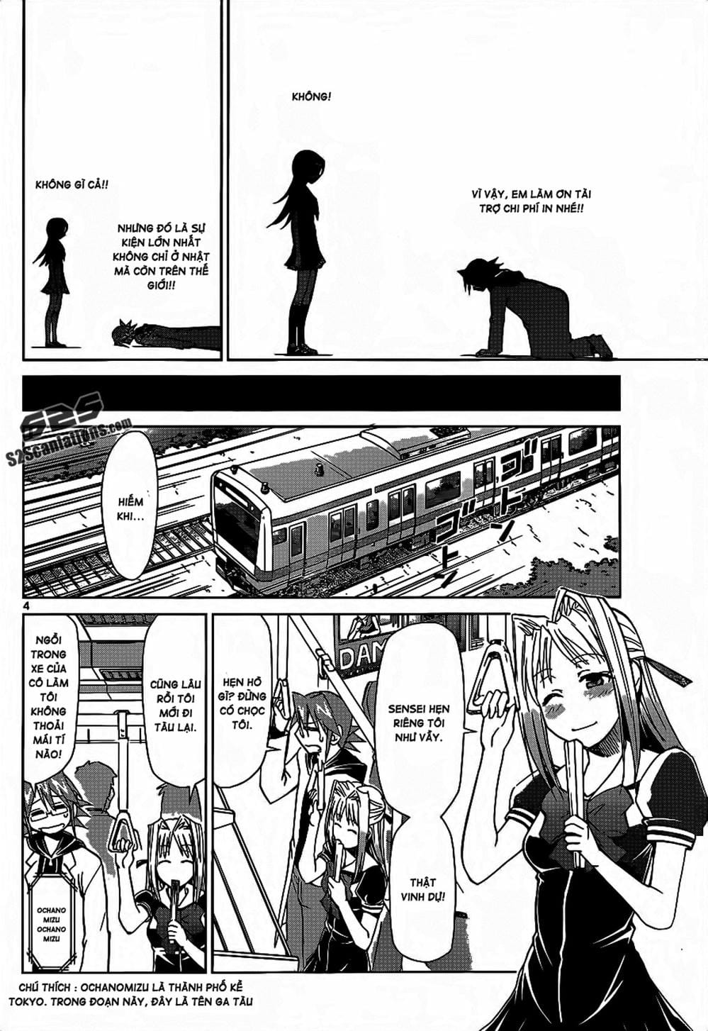 Truyện Tranh Thầy Giáo Lập Dị - Denpa Kyoushi trang 3