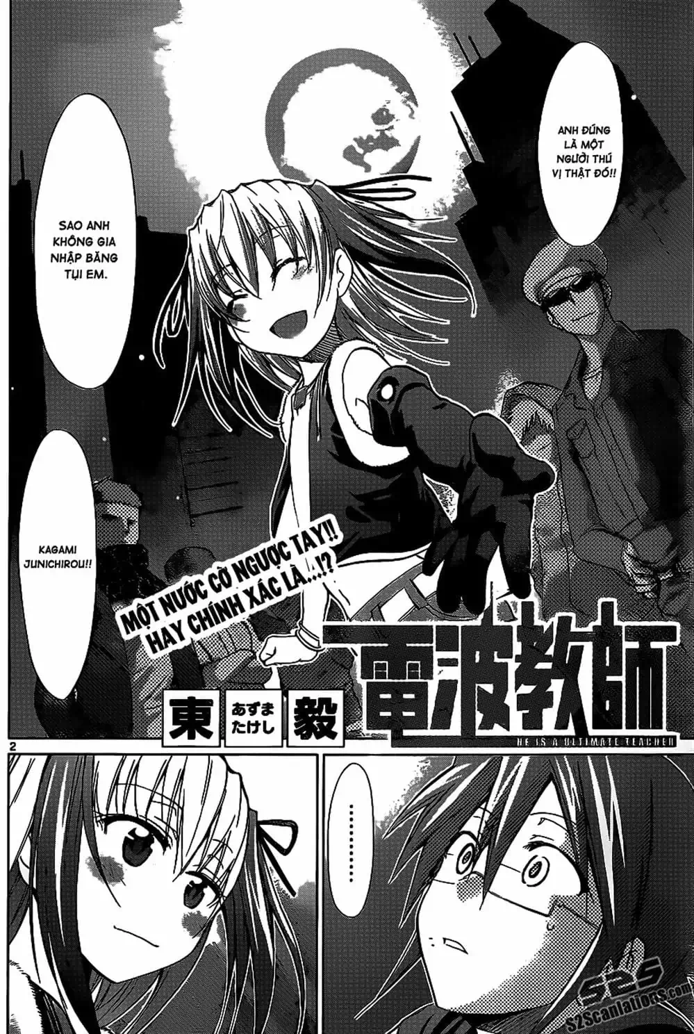 Truyện Tranh Thầy Giáo Lập Dị - Denpa Kyoushi trang 3