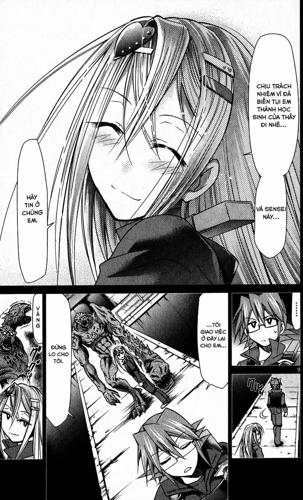 Truyện Tranh Thầy Giáo Lập Dị - Denpa Kyoushi trang 3
