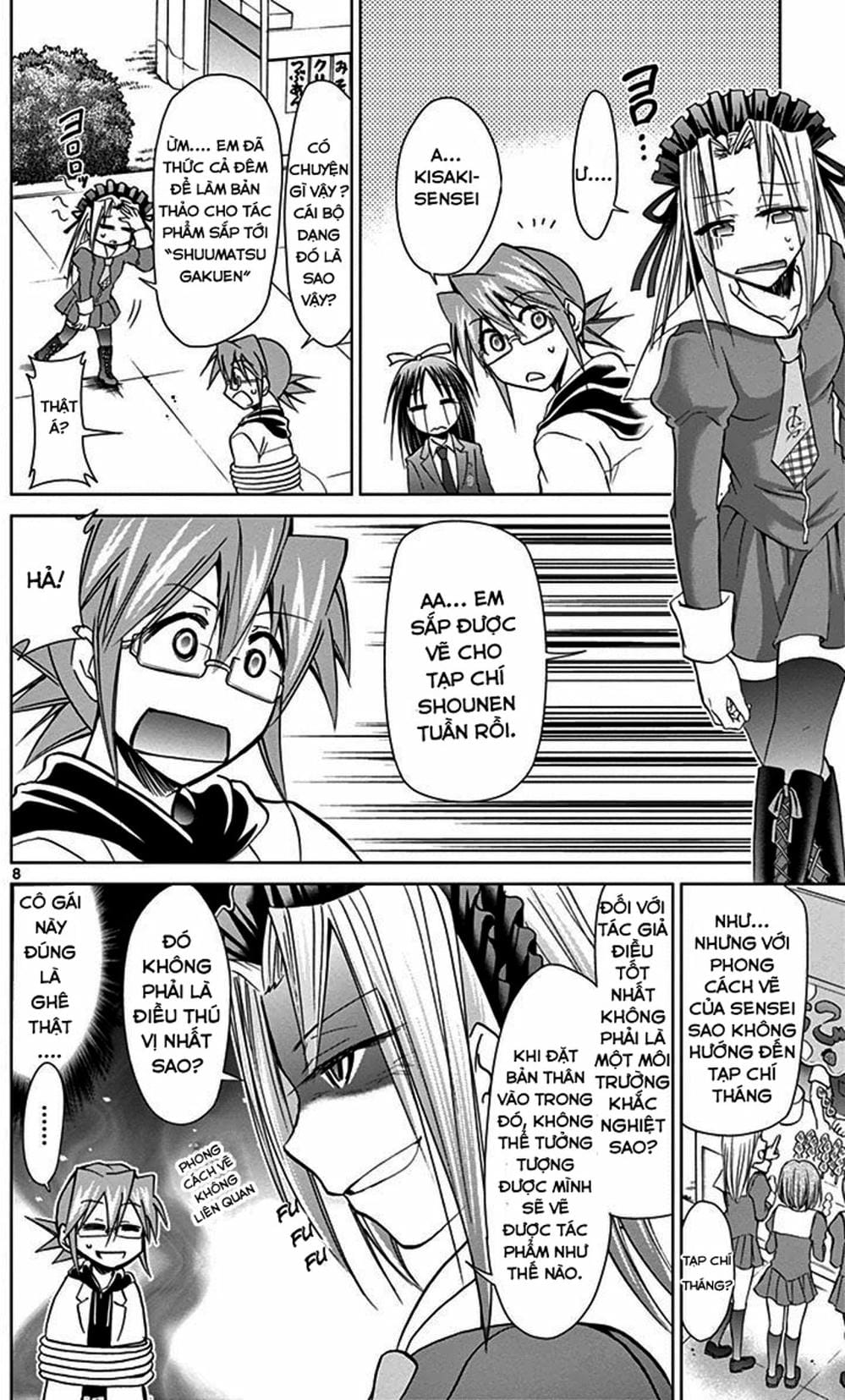 Truyện Tranh Thầy Giáo Lập Dị - Denpa Kyoushi trang 3