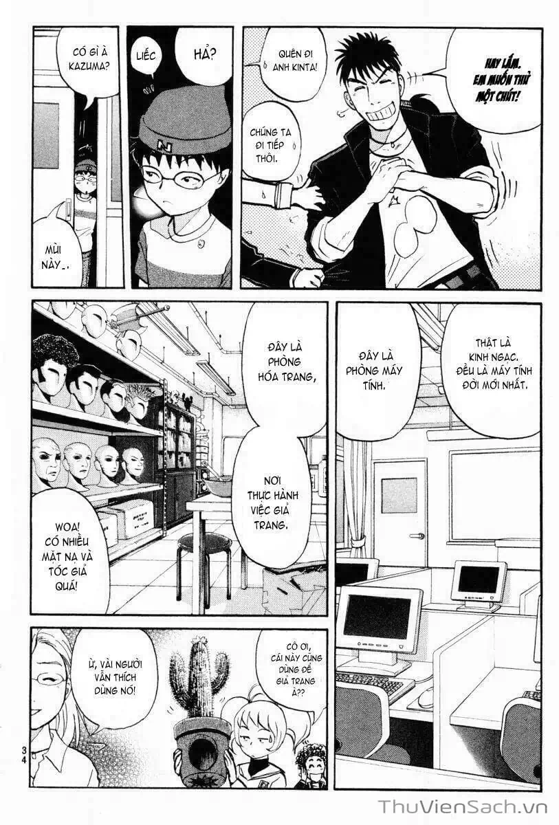 Truyện Tranh Học Viện Thám Tử Q - Detective Academy trang 6