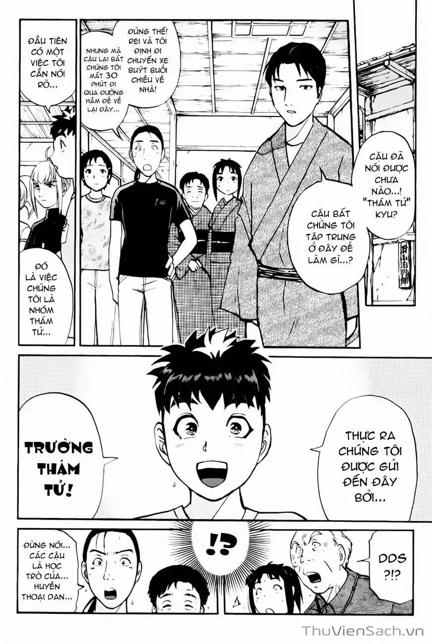 Truyện Tranh Học Viện Thám Tử Q - Detective Academy trang 6