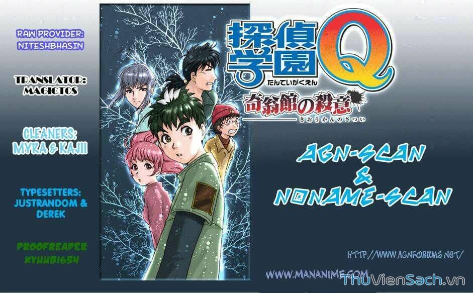 Truyện Tranh Học Viện Thám Tử Q - Detective Academy trang 6