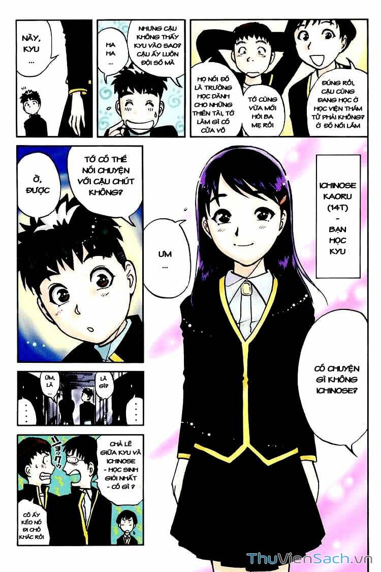 Truyện Tranh Học Viện Thám Tử Q - Detective Academy trang 6