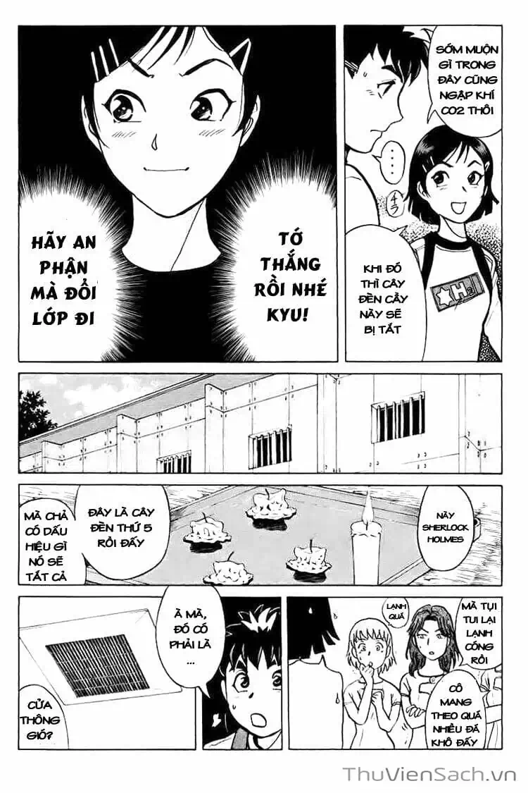 Truyện Tranh Học Viện Thám Tử Q - Detective Academy trang 6