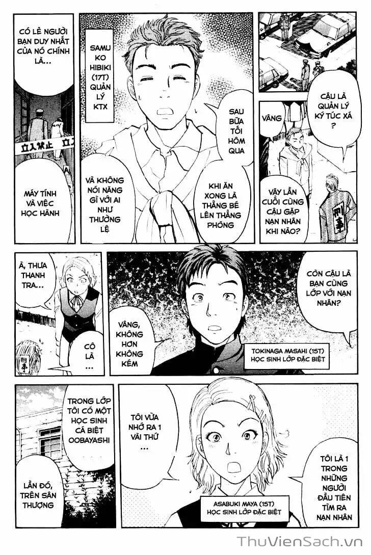 Truyện Tranh Học Viện Thám Tử Q - Detective Academy trang 6