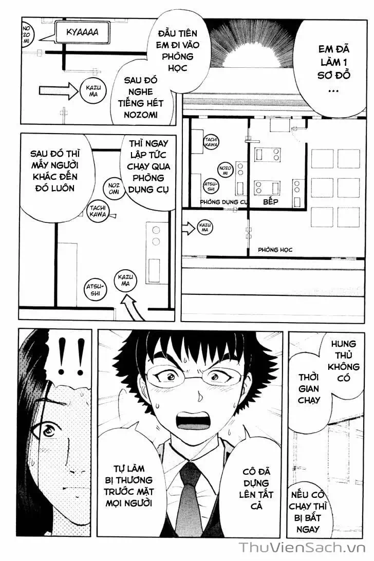 Truyện Tranh Học Viện Thám Tử Q - Detective Academy trang 6