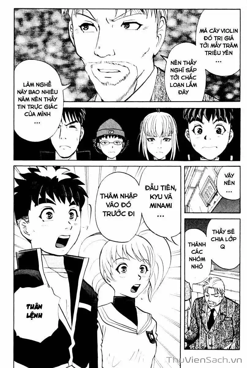 Truyện Tranh Học Viện Thám Tử Q - Detective Academy trang 6