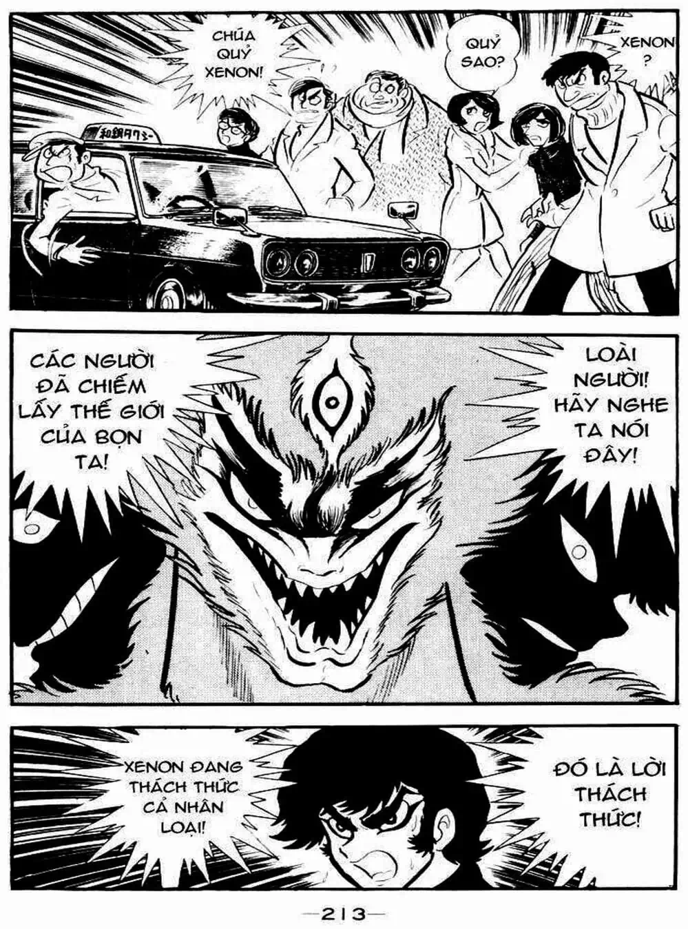 Truyện Tranh Người Quỷ - Devilman trang 4
