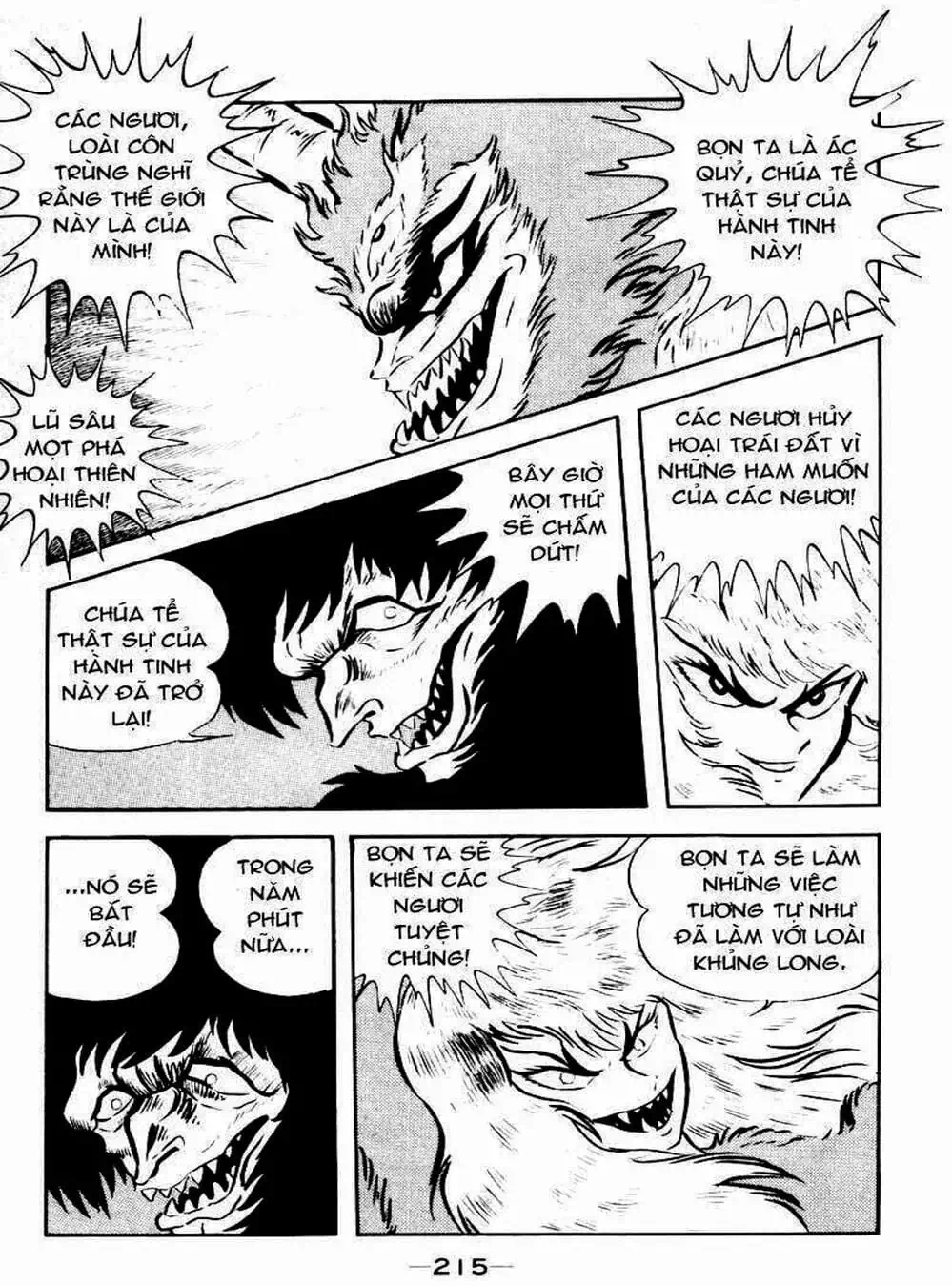 Truyện Tranh Người Quỷ - Devilman trang 4