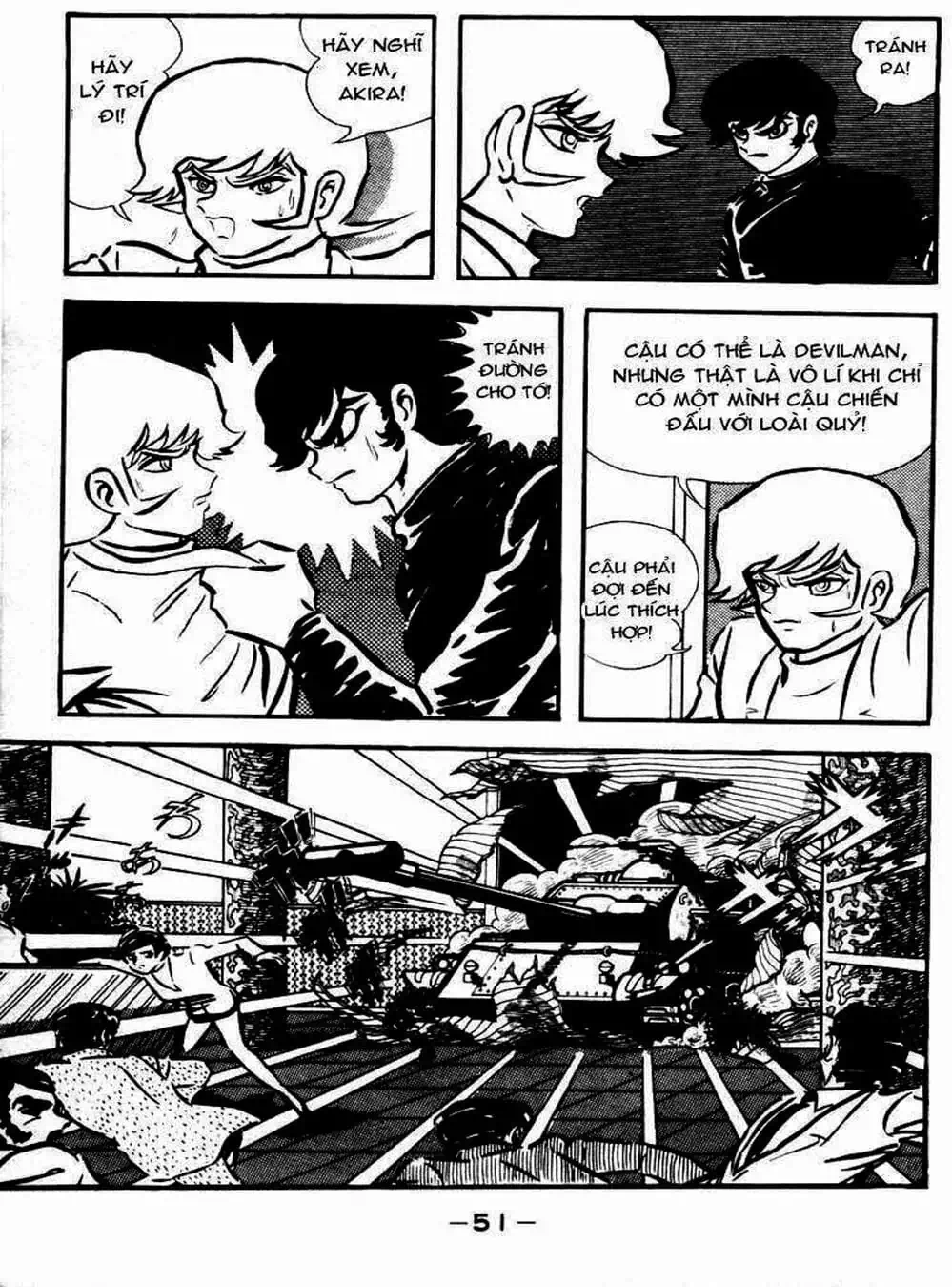 Truyện Tranh Người Quỷ - Devilman trang 4