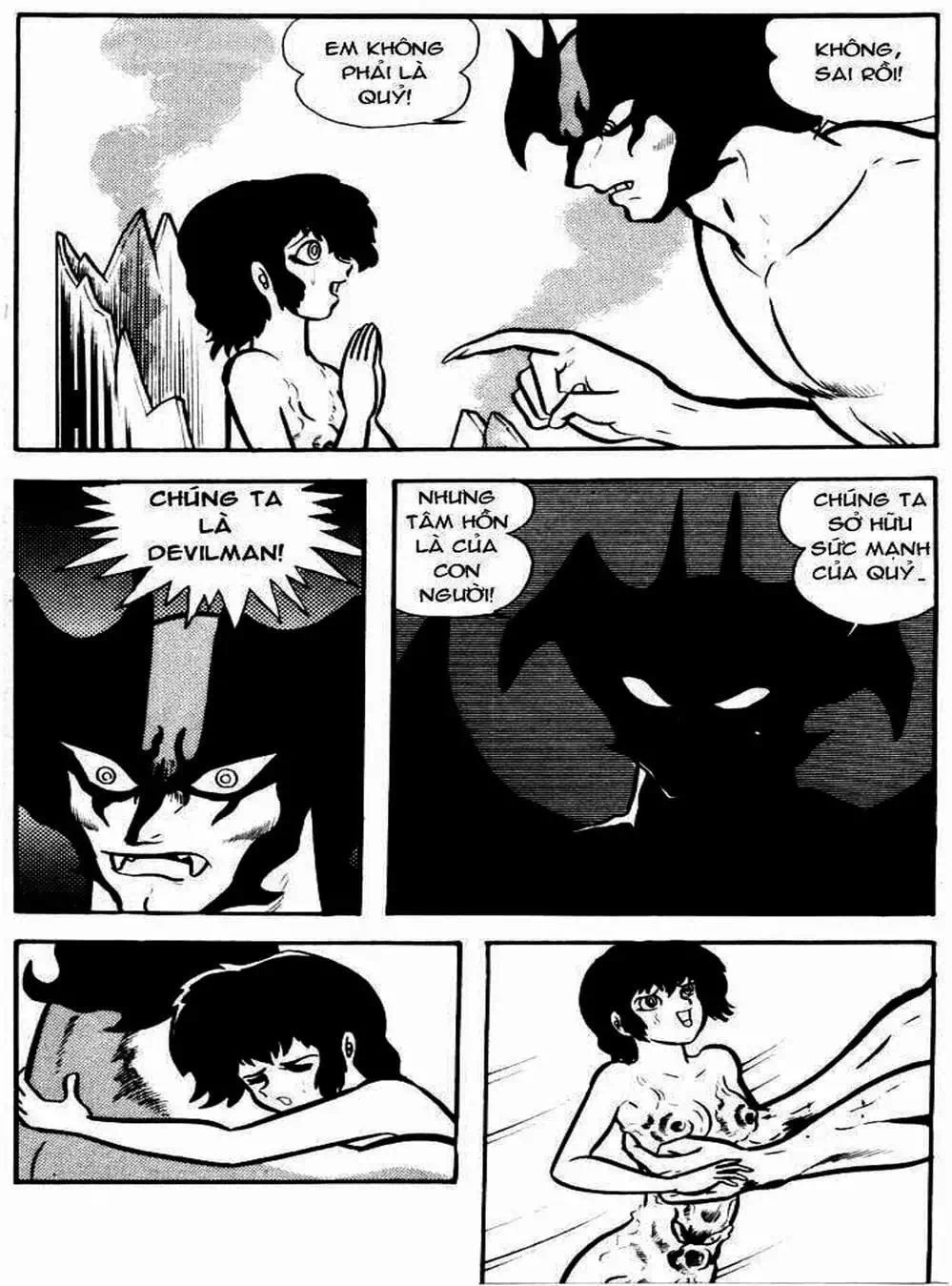 Truyện Tranh Người Quỷ - Devilman trang 4