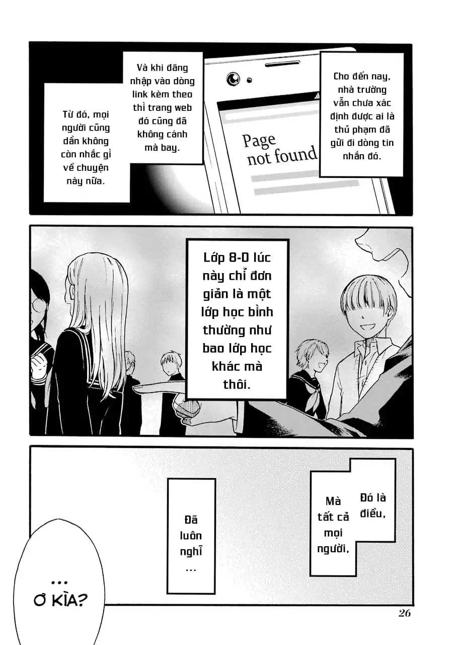 Truyện Tranh Di Thư Trên Bàn - A Message To The Desk trang 6