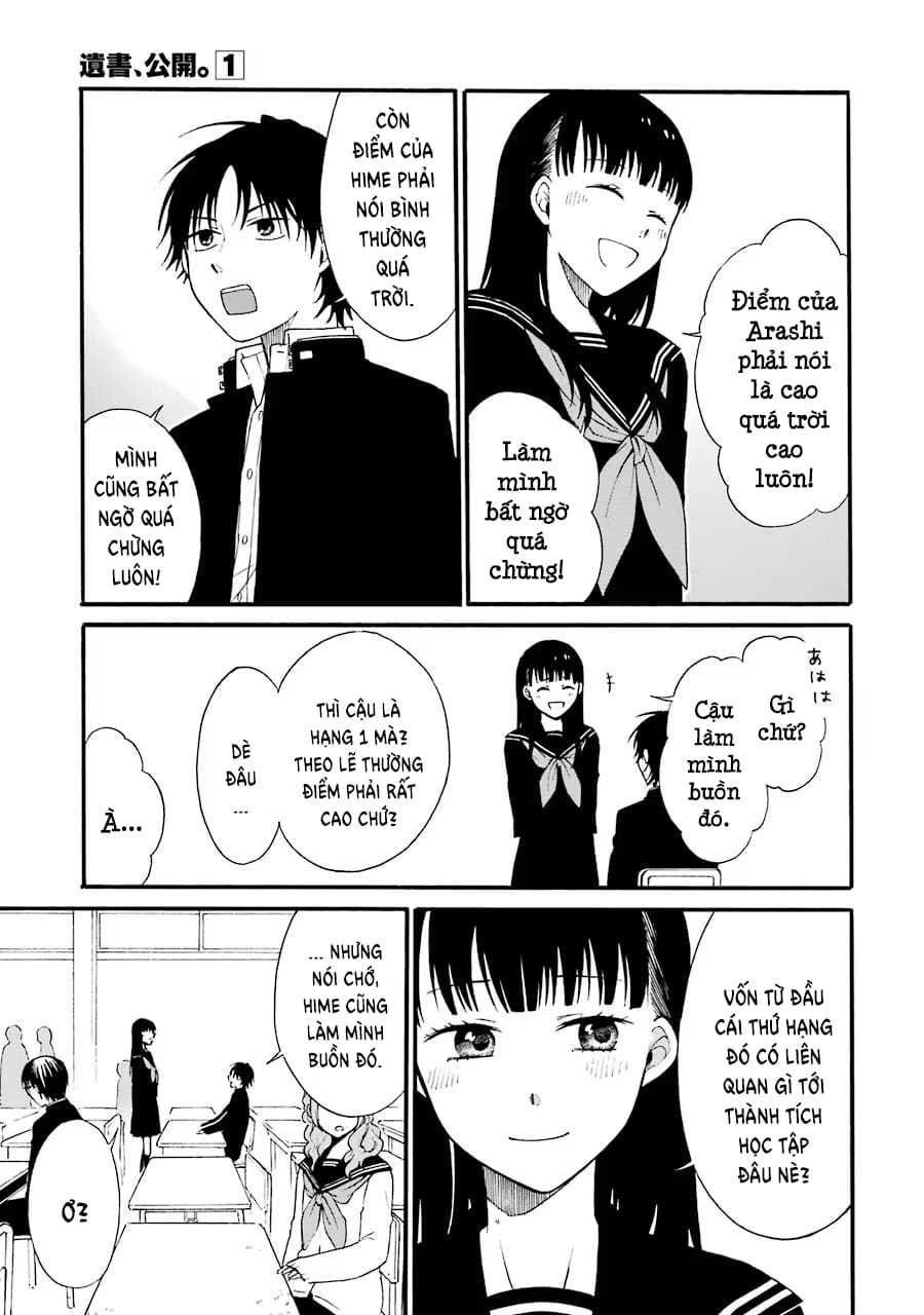 Truyện Tranh Di Thư Trên Bàn - A Message To The Desk trang 6