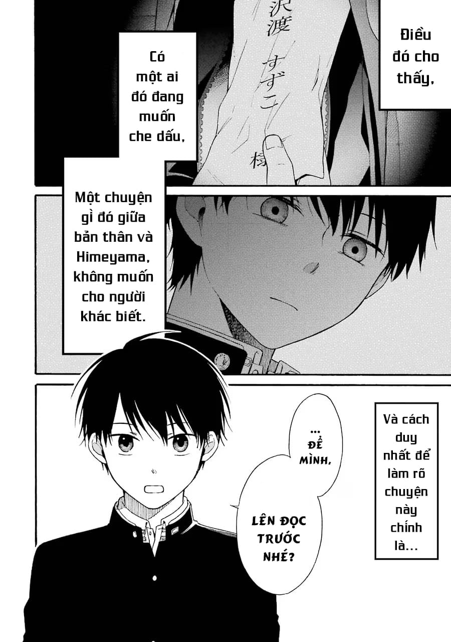 Truyện Tranh Di Thư Trên Bàn - A Message To The Desk trang 6