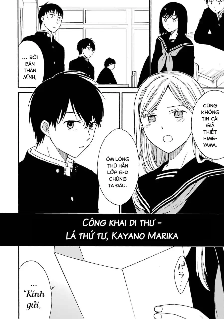 Truyện Tranh Di Thư Trên Bàn - A Message To The Desk trang 6