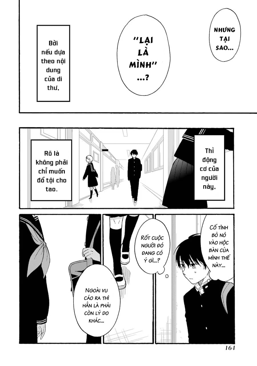 Truyện Tranh Di Thư Trên Bàn - A Message To The Desk trang 6