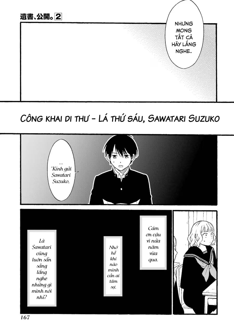 Truyện Tranh Di Thư Trên Bàn - A Message To The Desk trang 6