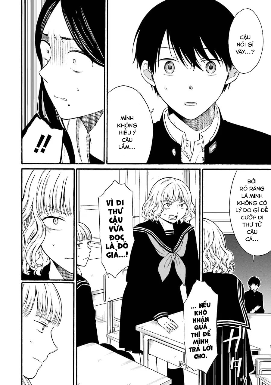 Truyện Tranh Di Thư Trên Bàn - A Message To The Desk trang 6