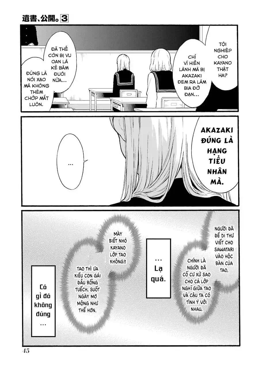 Truyện Tranh Di Thư Trên Bàn - A Message To The Desk trang 6