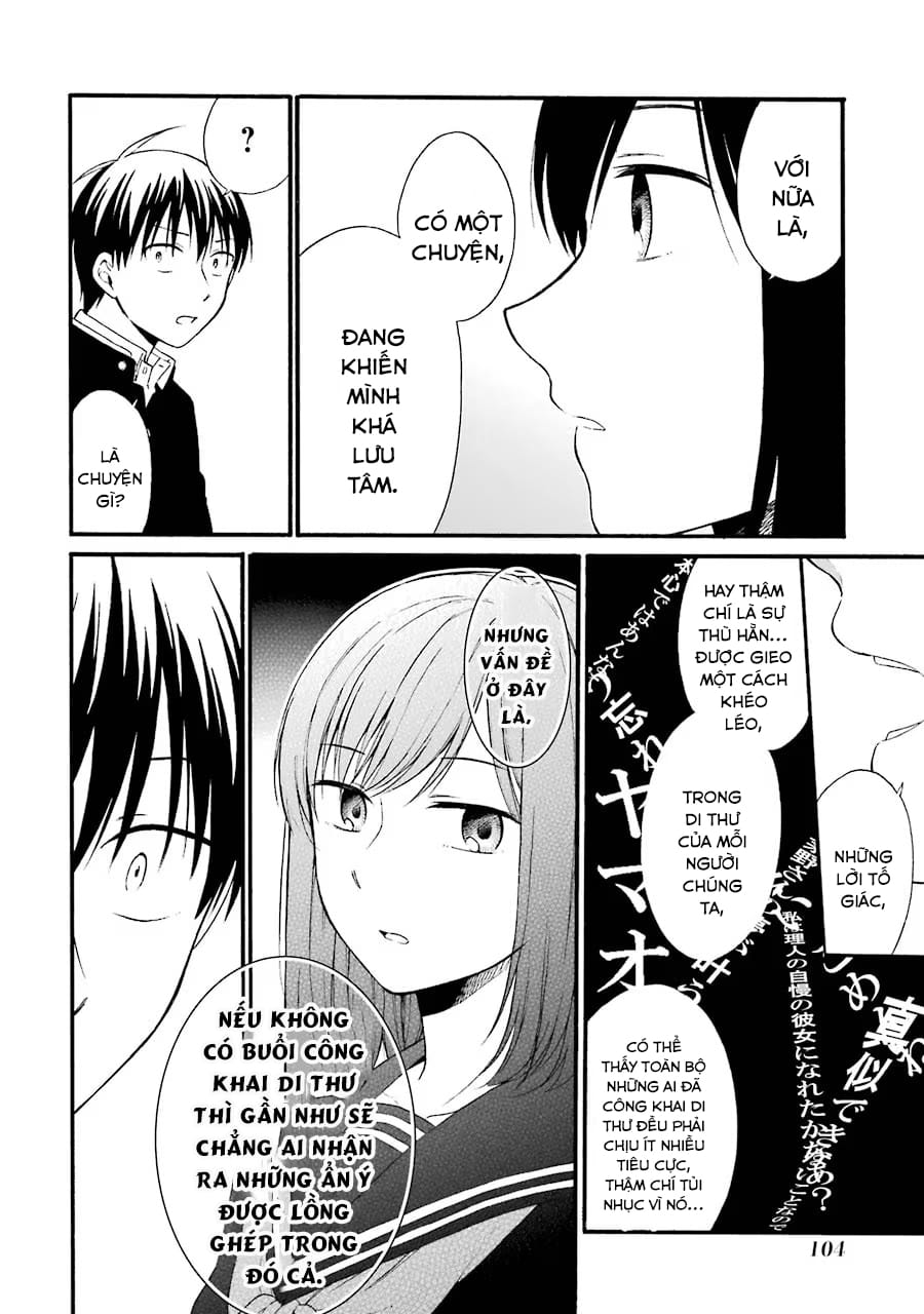 Truyện Tranh Di Thư Trên Bàn - A Message To The Desk trang 6