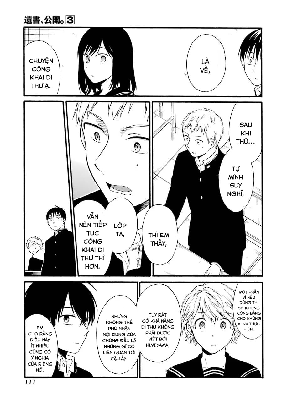 Truyện Tranh Di Thư Trên Bàn - A Message To The Desk trang 6