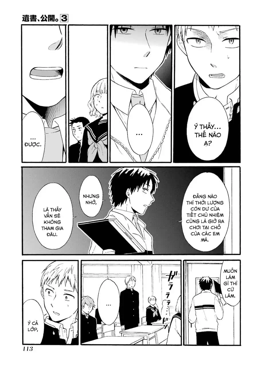 Truyện Tranh Di Thư Trên Bàn - A Message To The Desk trang 6