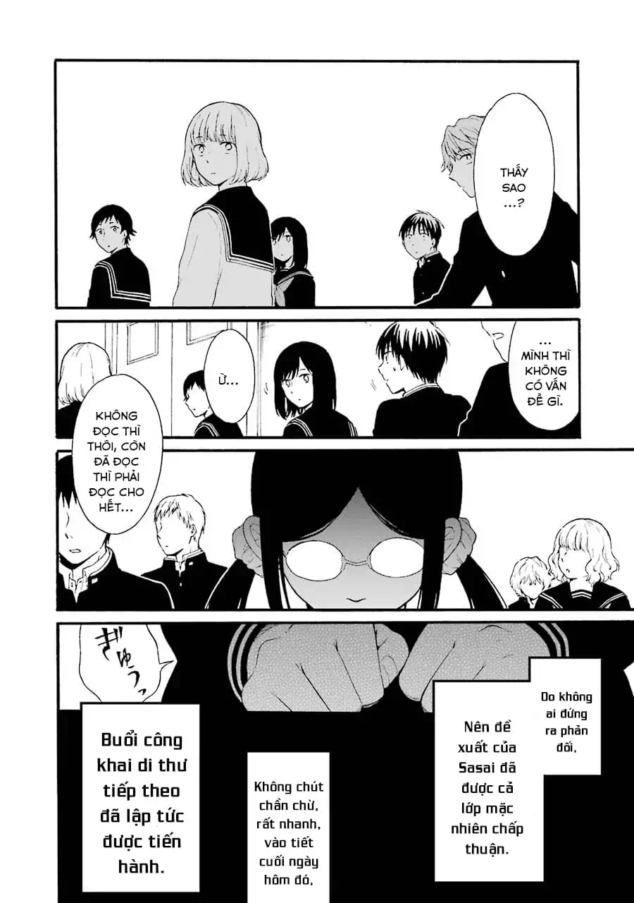 Truyện Tranh Di Thư Trên Bàn - A Message To The Desk trang 6