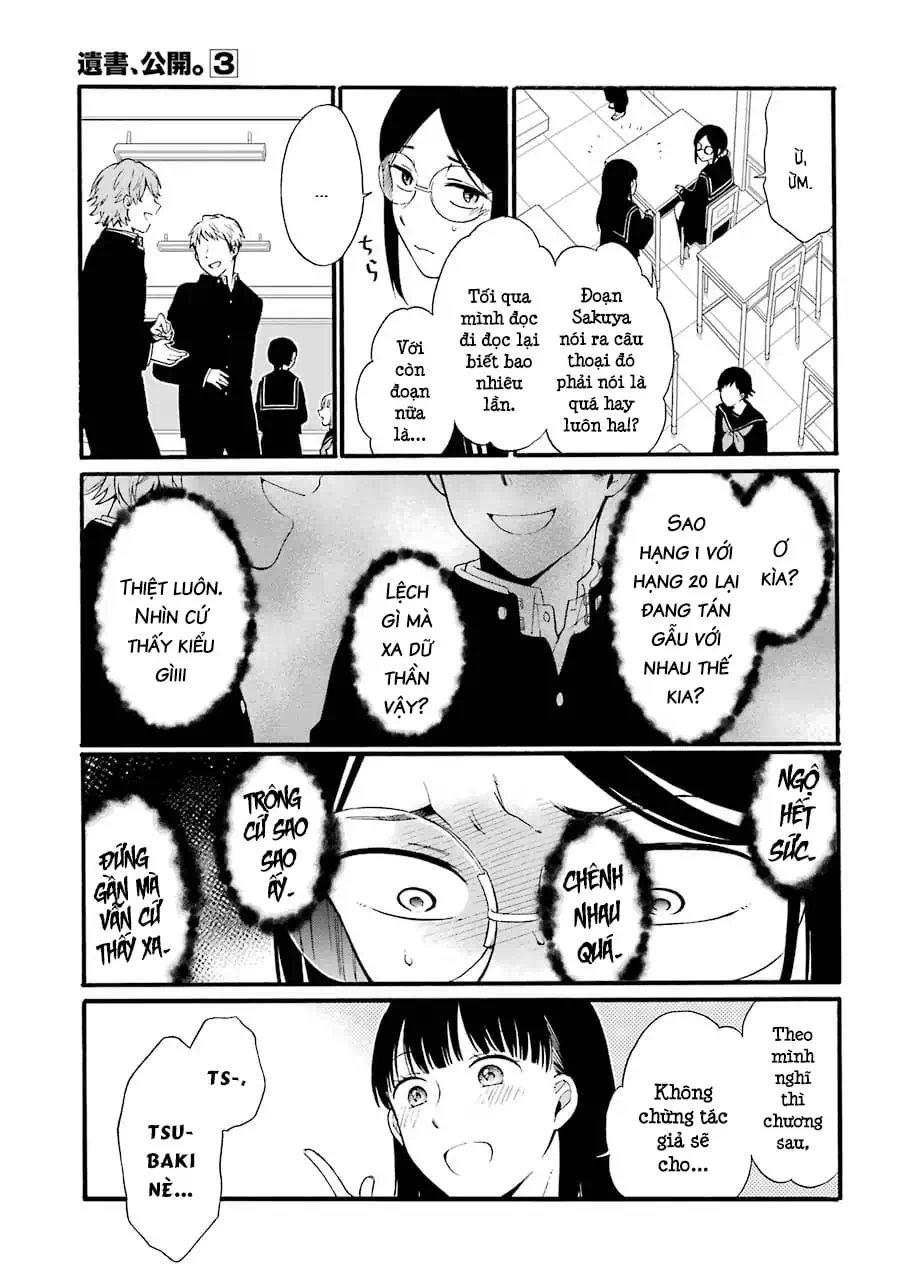 Truyện Tranh Di Thư Trên Bàn - A Message To The Desk trang 6