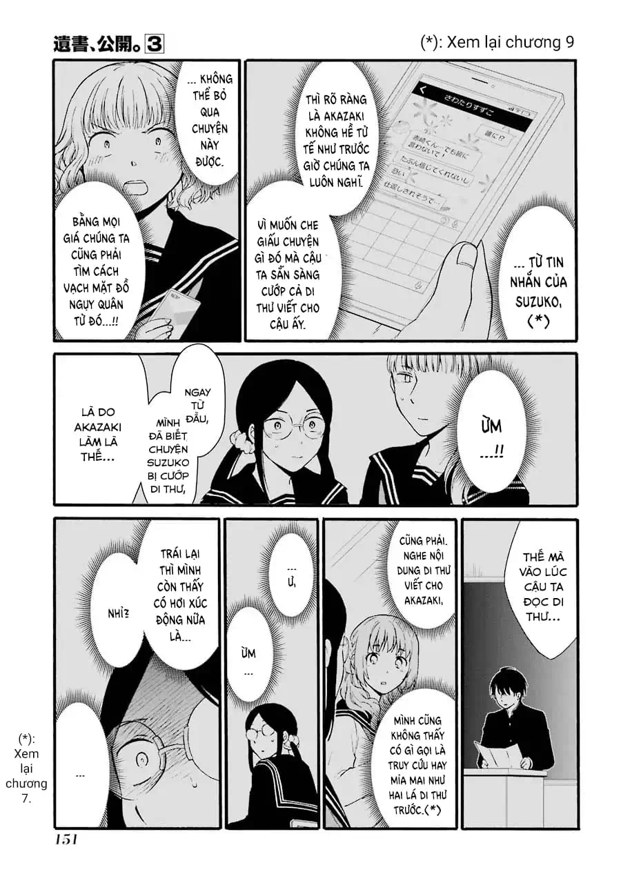 Truyện Tranh Di Thư Trên Bàn - A Message To The Desk trang 6