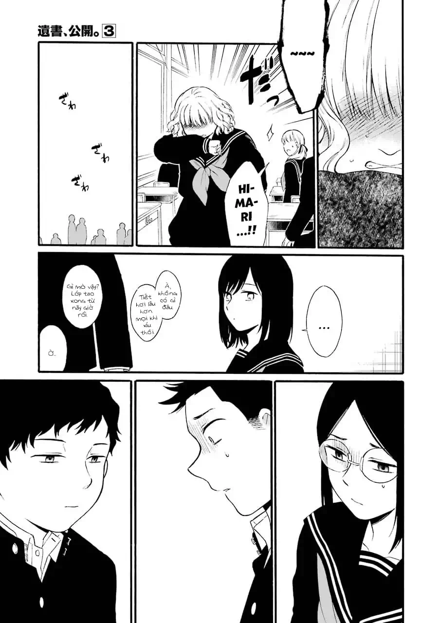 Truyện Tranh Di Thư Trên Bàn - A Message To The Desk trang 6