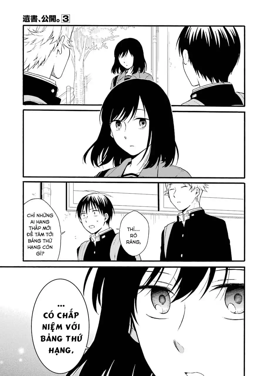 Truyện Tranh Di Thư Trên Bàn - A Message To The Desk trang 6