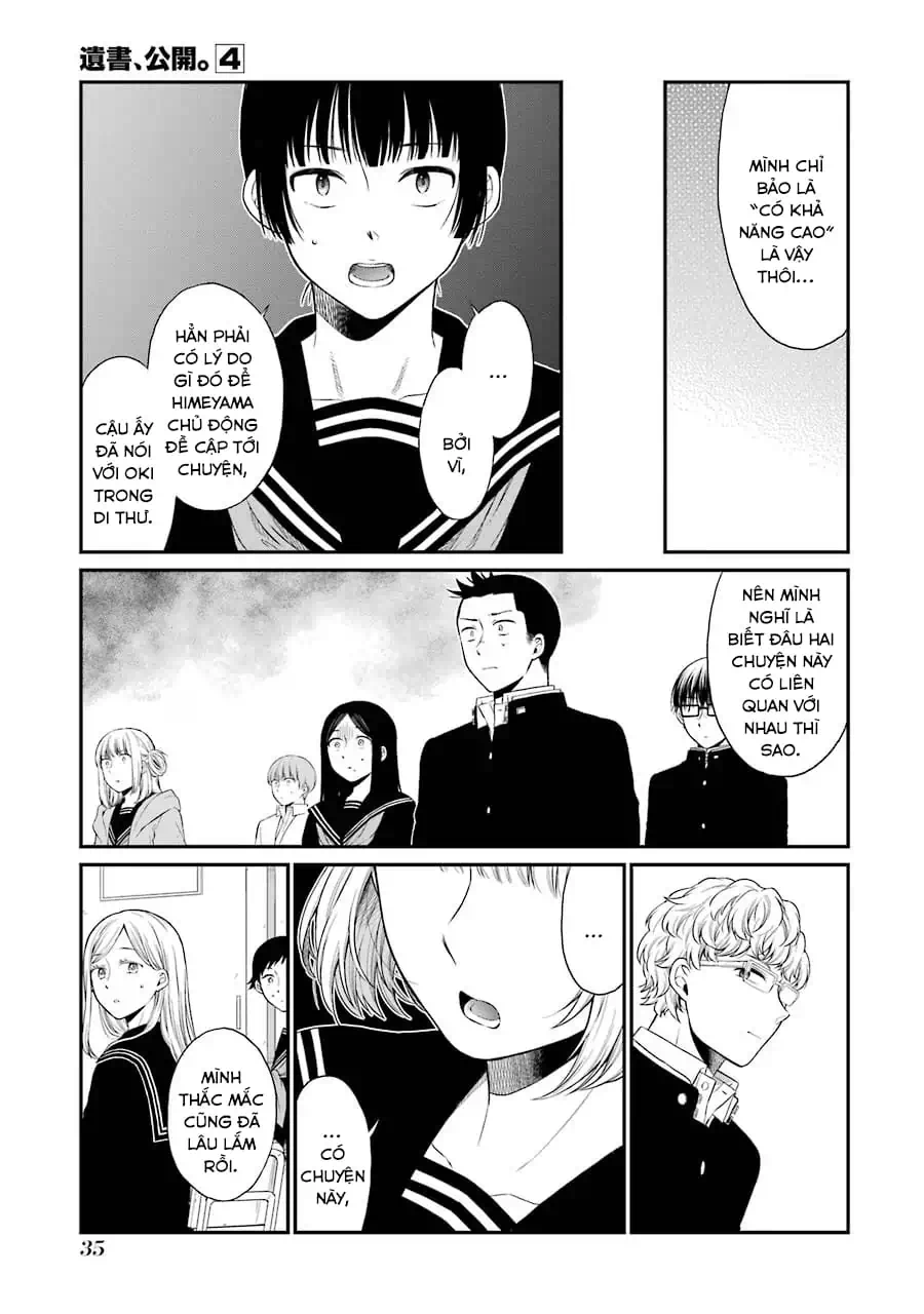 Truyện Tranh Di Thư Trên Bàn - A Message To The Desk trang 6