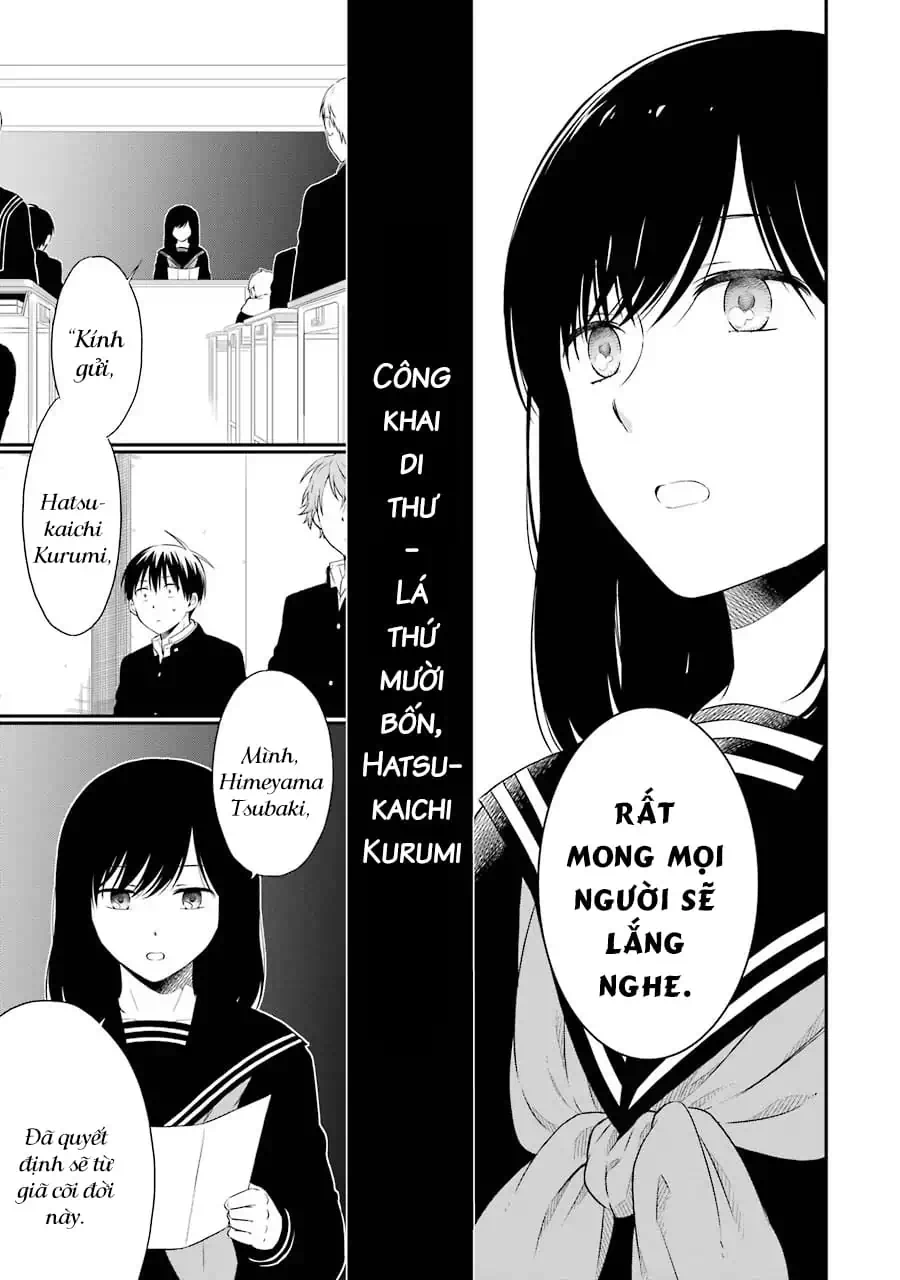 Truyện Tranh Di Thư Trên Bàn - A Message To The Desk trang 6