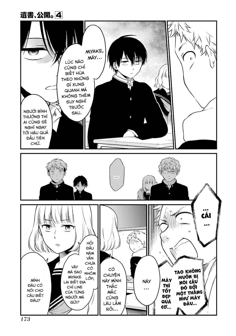Truyện Tranh Di Thư Trên Bàn - A Message To The Desk trang 6