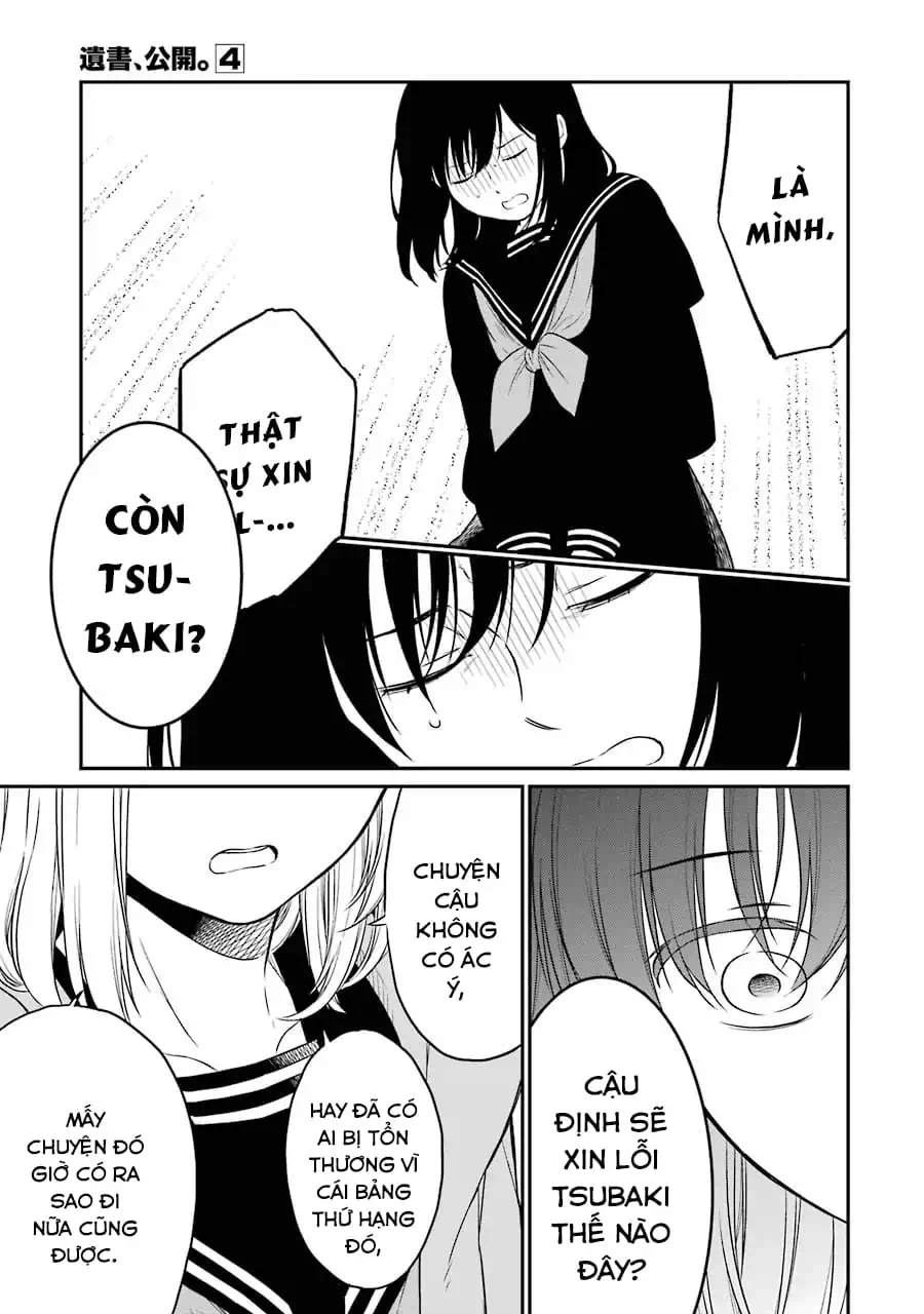 Truyện Tranh Di Thư Trên Bàn - A Message To The Desk trang 6