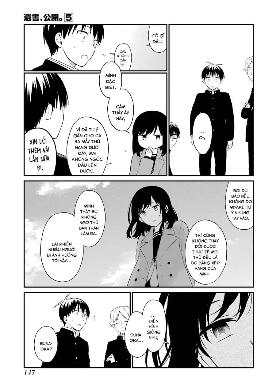 Truyện Tranh Di Thư Trên Bàn - A Message To The Desk trang 6