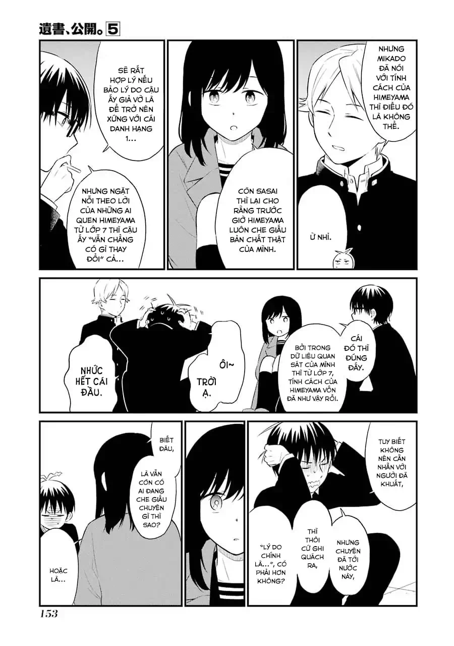Truyện Tranh Di Thư Trên Bàn - A Message To The Desk trang 6